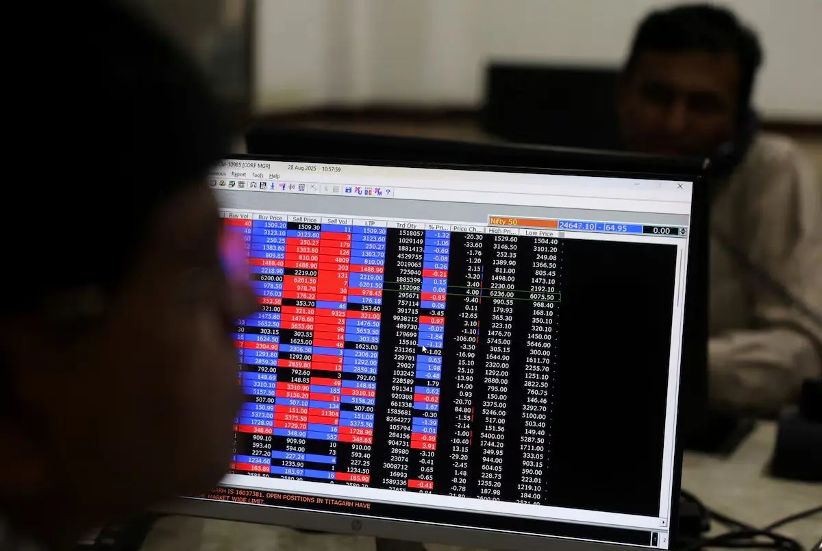 India's IT Stocks Plunge 6% on Renewed AI Disruption Concerns; TCS Leads Losses