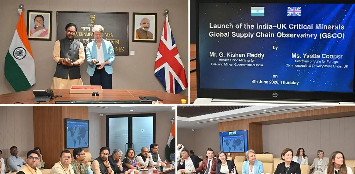 India-UK Critical Minerals Global Supply Chain Observatory Launched