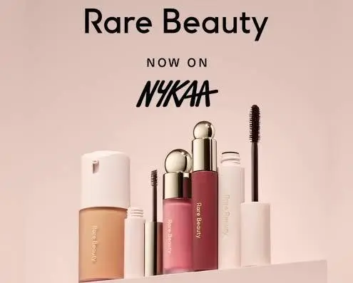 Nykaa Partners With Rare Beauty for Exclusive India Launch