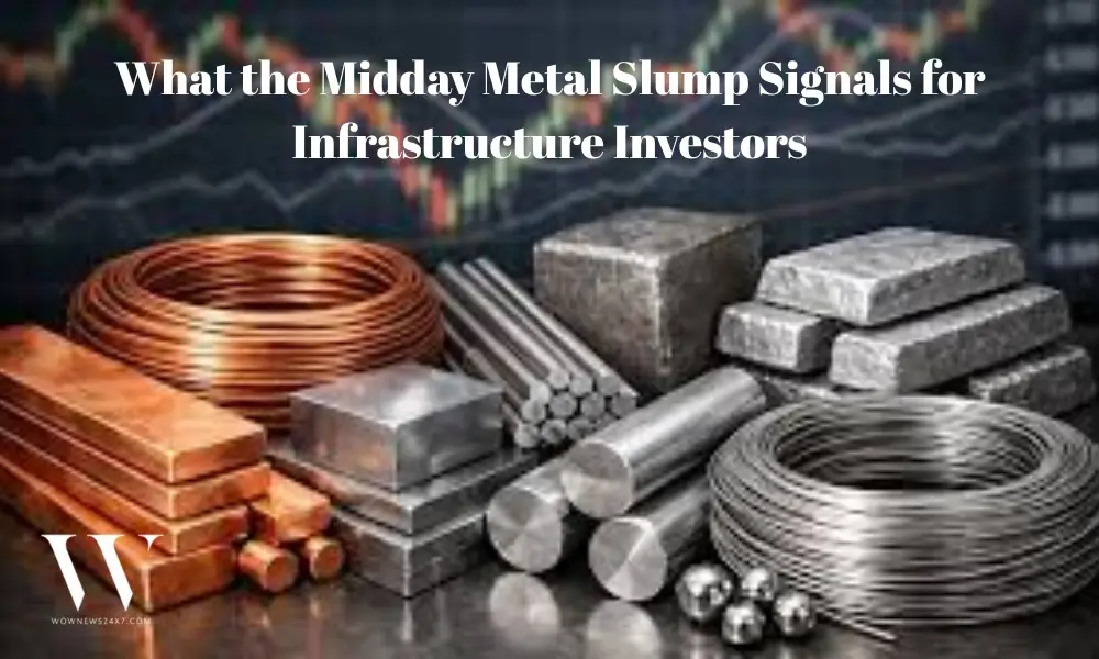 Nifty Metal Index Drops 1.8% in Midday Trade Amid Global Headwinds