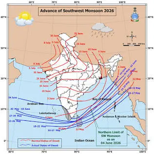 Monsoon 2026: Why Kerala is the First State to Welcome Rains