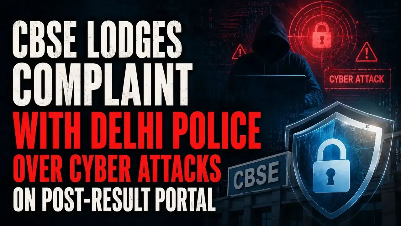 CBSE Files Police Complaint Over Coordinated Cyber Attacks on Portal