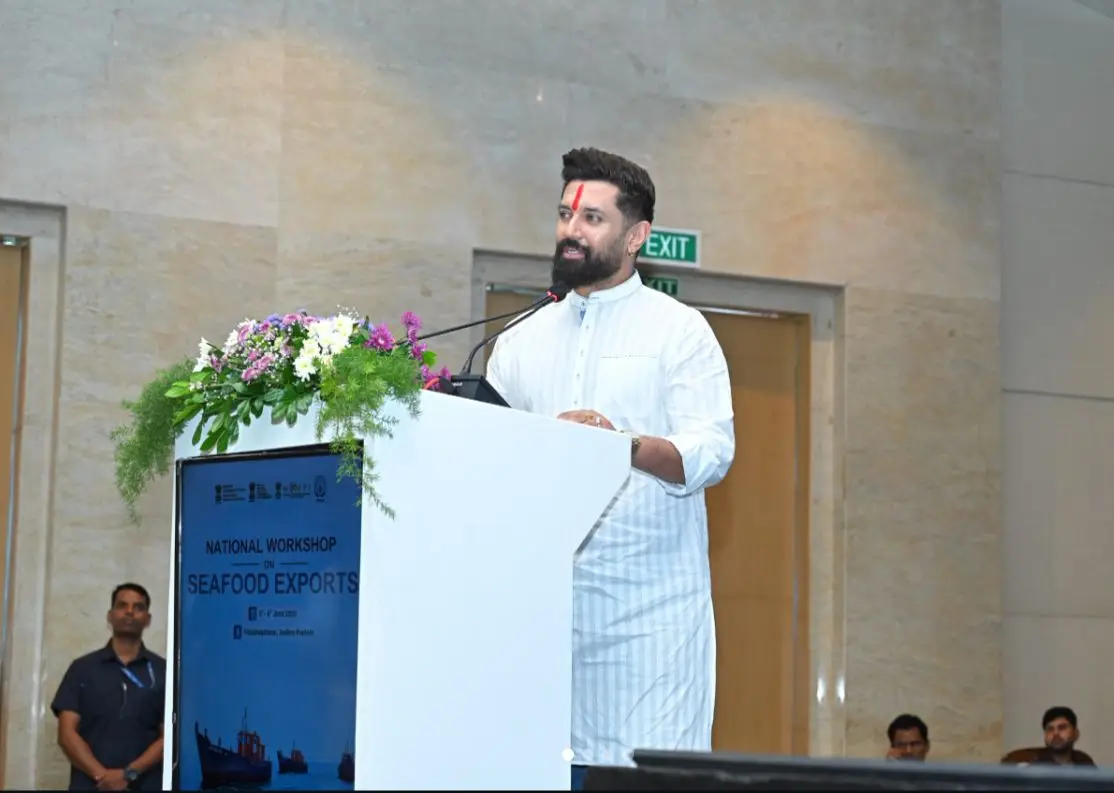 Paswan Assures Support For Value-Added Seafood Exports In Visakhapatnam