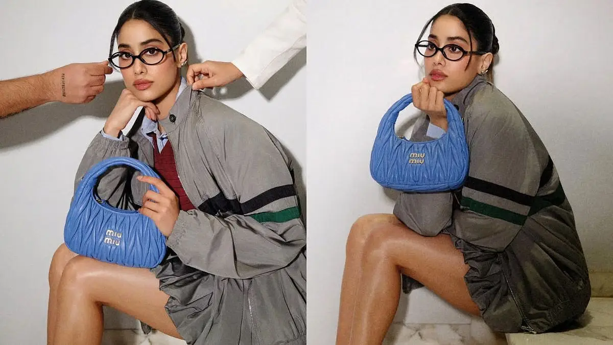 Janhvi Kapoor Suits Up in Style at Ekta Kapoor's Mumbai Gala