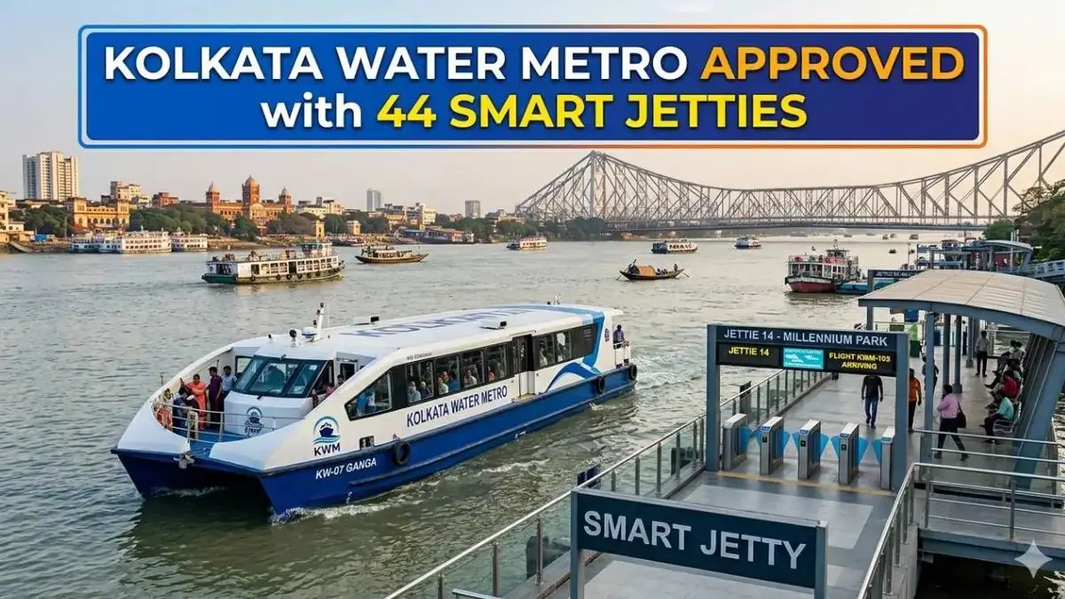 Blue Network Boom: Kolkata to Join National Water Metro Network