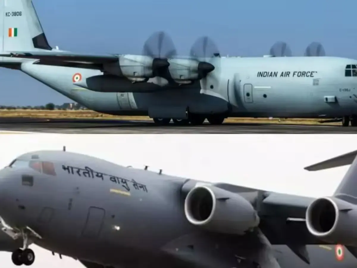 Border Bravado: IAF Hercules Touches Down Near China Frontier