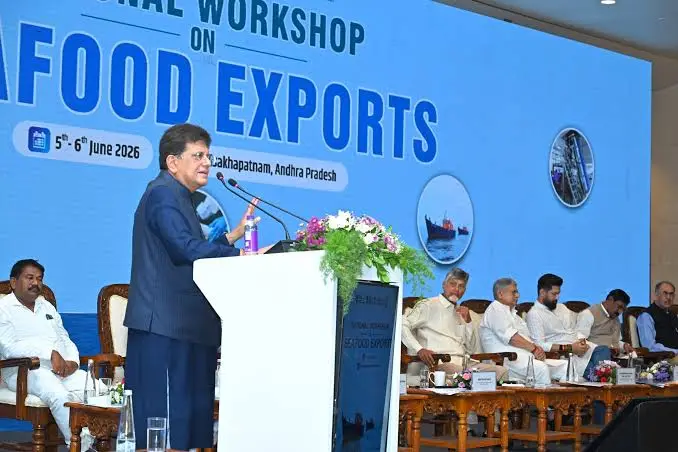 India Targets $30 Billion Seafood Exports in Next Five Years: Goyal