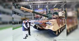 PM Modi Visits L&T Hazira Complex To Review Defence Capabilities