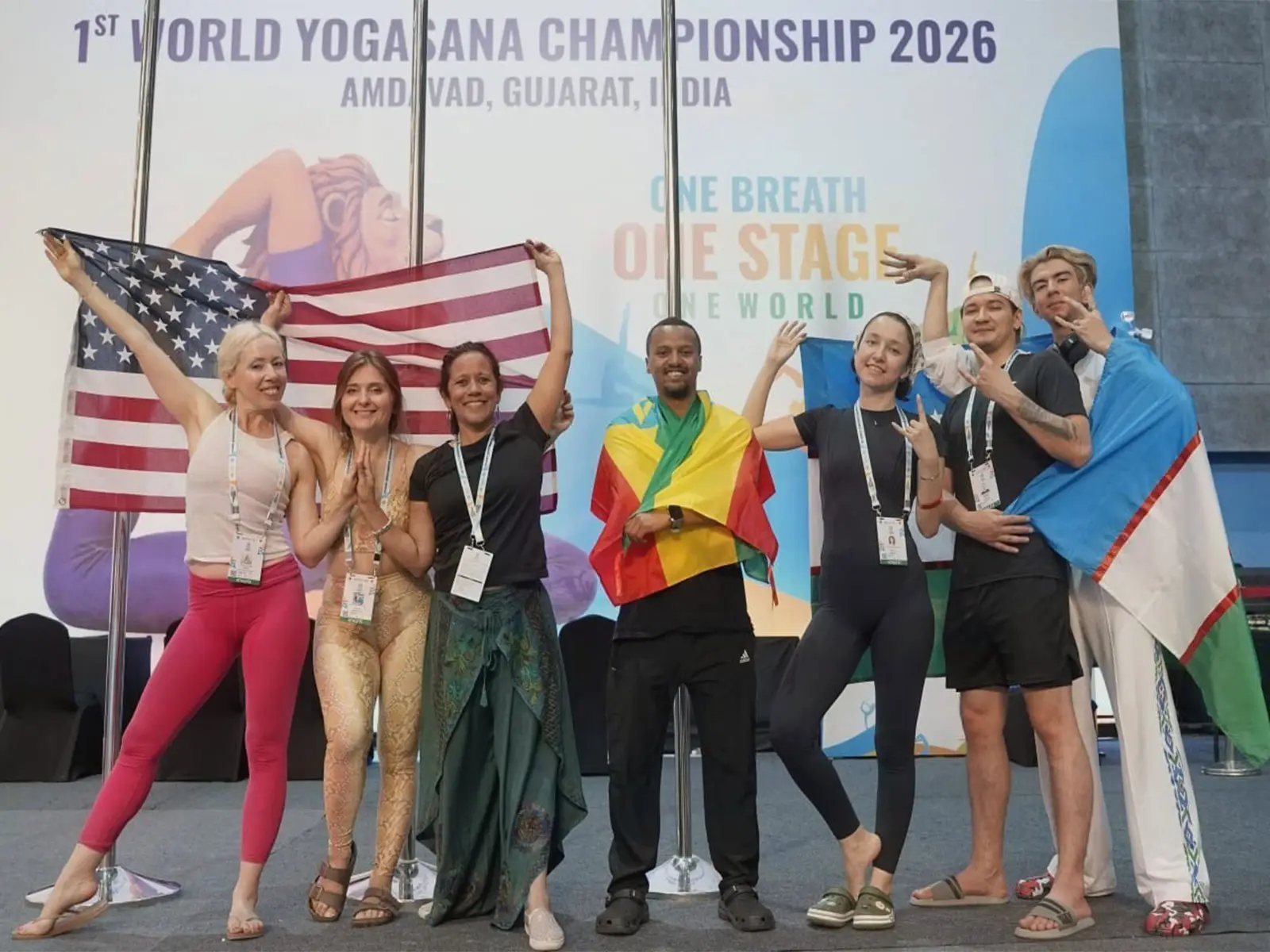 Historic World Yogasana Championships Open In Ahmedabad