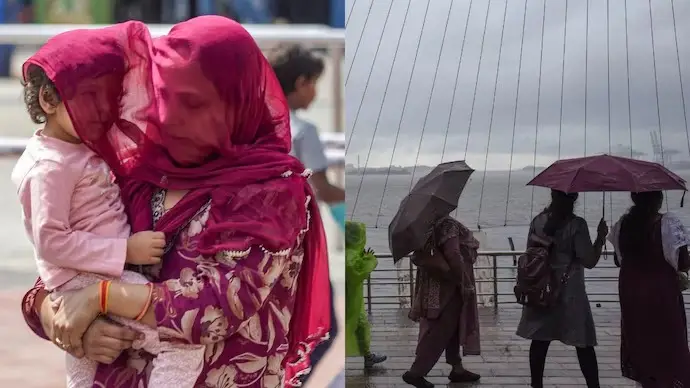 India Weather Update: Monsoon Drenches South as North Faces Heatwave