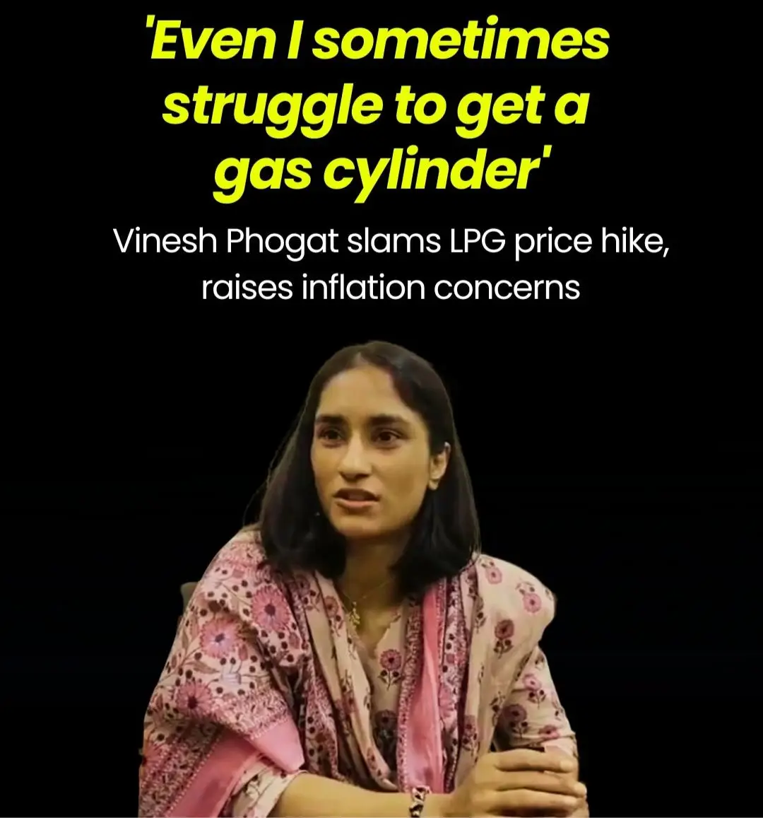Phogat Slams Gas Hikes: Wrestler Grapples With Burning Inflation Issues