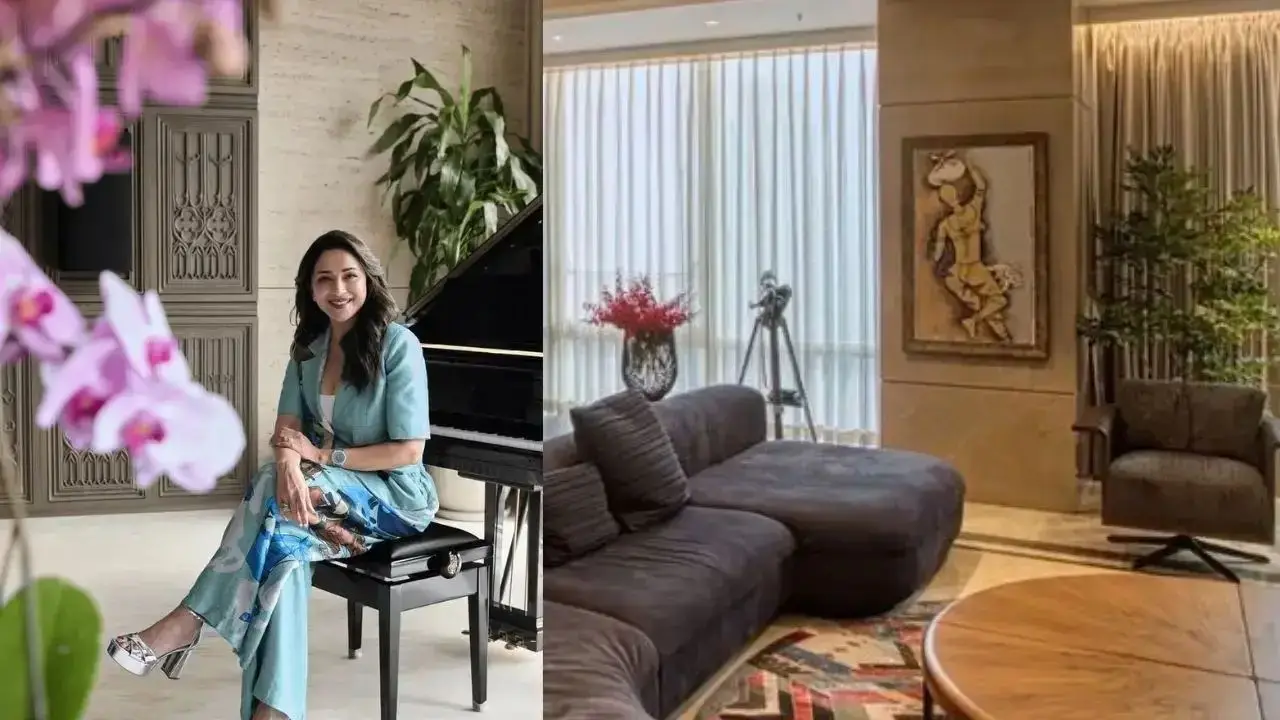 Framing Fame: Inside Madhuri Dixit's ₹48 Crore Mumbai Residence