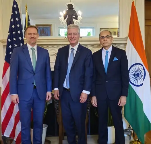 Indian Envoy Vinay Mohan Kwatra Meets Senior US Counter-Terror Official