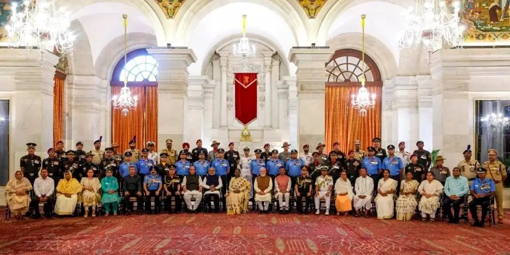 Valor Without Veil: President Murmu Confers 7 Kirti Chakras