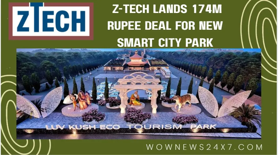 Z-Tech (India) Secures Luv-Kush Park Project Under Smart City Mission
