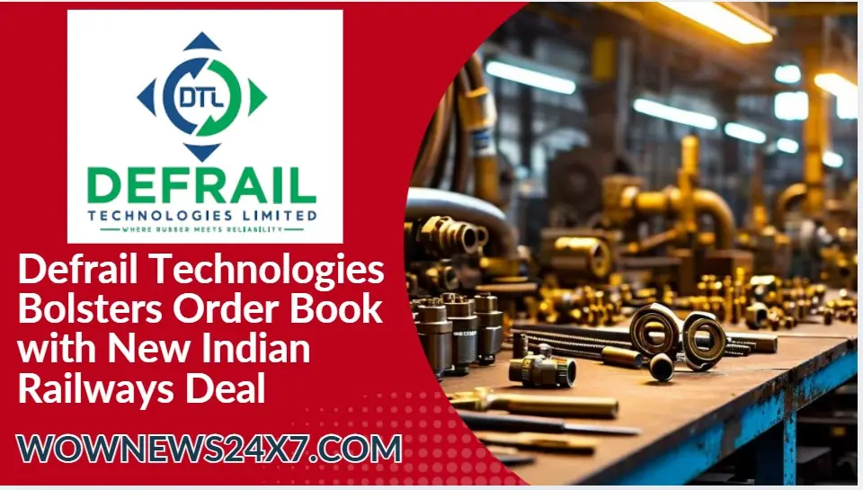Defrail Technologies Wins ₹1.48 Crore Railway Component Contract