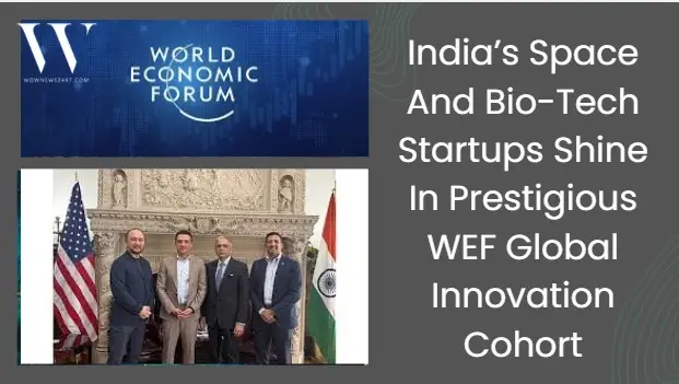 Nine Indian Startups Join WEF Technology Pioneers 2026 Cohort