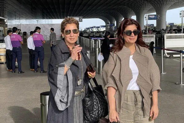 Three Generations Dimple Kapadia, Twinkle Khanna, Nitara Serve Fashion Goals at Airport