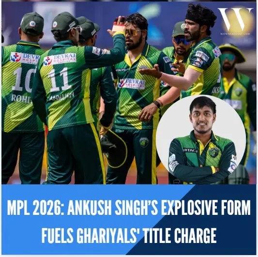 Chambal Ghariyals Soar in MP League: Ankush Singh’s Impact Noted