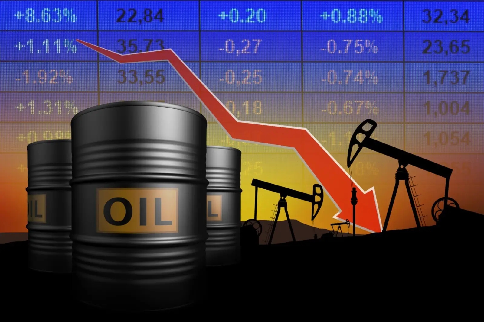 Brent, WTI Crude Futures Extend Losses, Fall 4% on Iran Peace Hopes