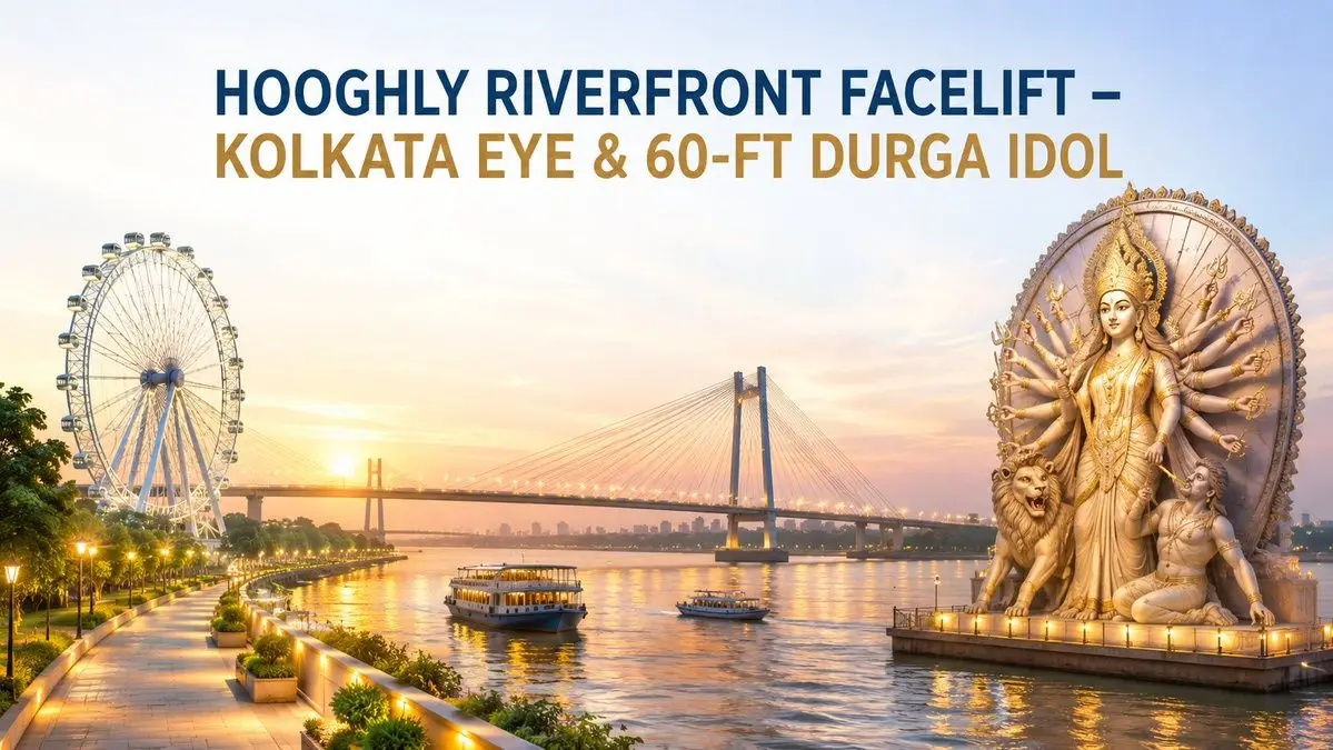 60-Feet Goddess Durga Statue To Be Built On Howrah Riverfront
