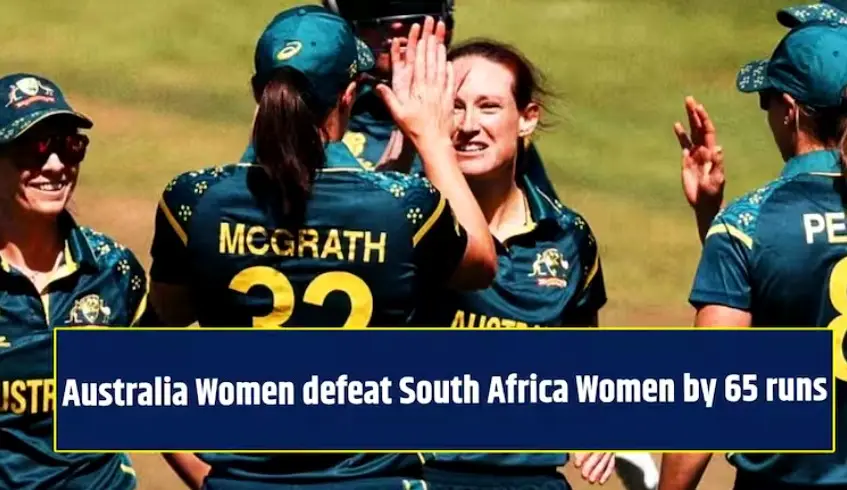 Australia Thumps South Africa by 65 Runs in T20 World Cup Opener