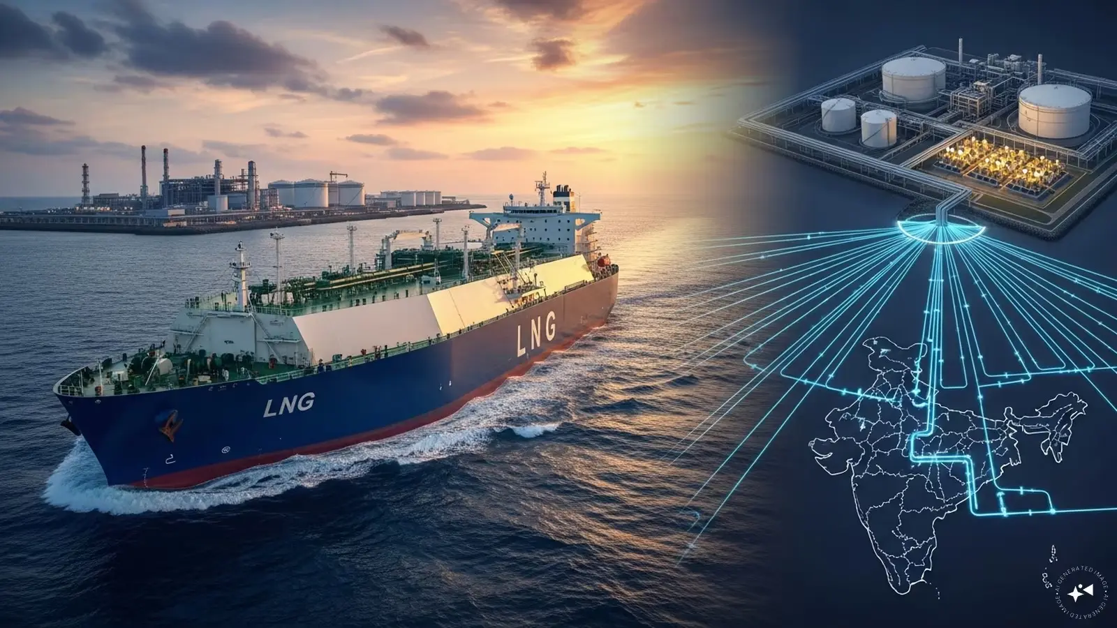Indian LNG Tanker Disha Crosses Strait of Hormuz After US-Iran Peace Deal