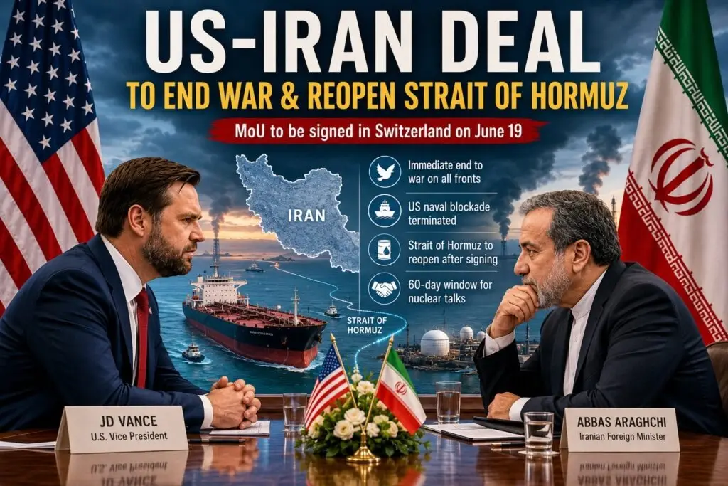 US and Iran Finalize Islamabad MOU to End Maritime Conflict