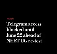 India Restricts Access to Telegram Platform Nationwide Until June 22