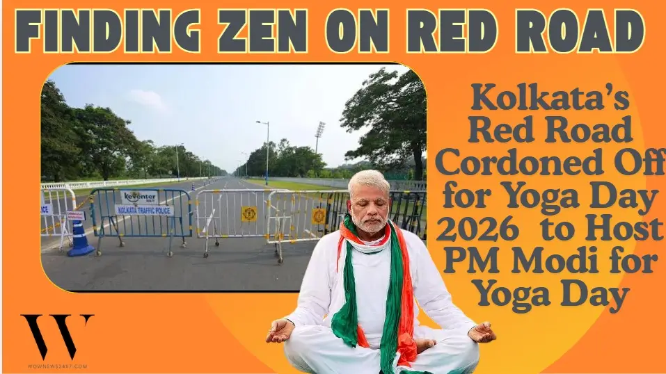Kolkata’s Red Road Shut for 8 Days Ahead of International Yoga Day