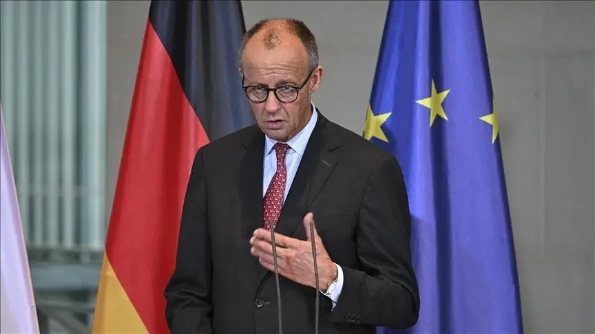 Germany Merz Cites US Military Might as Blueprint for Ukraine Peace