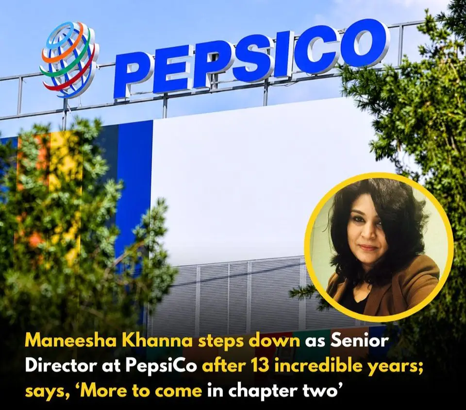 Pop Fizz Clink: Khanna Steps Out of PepsiCo Bubble After 13 Years