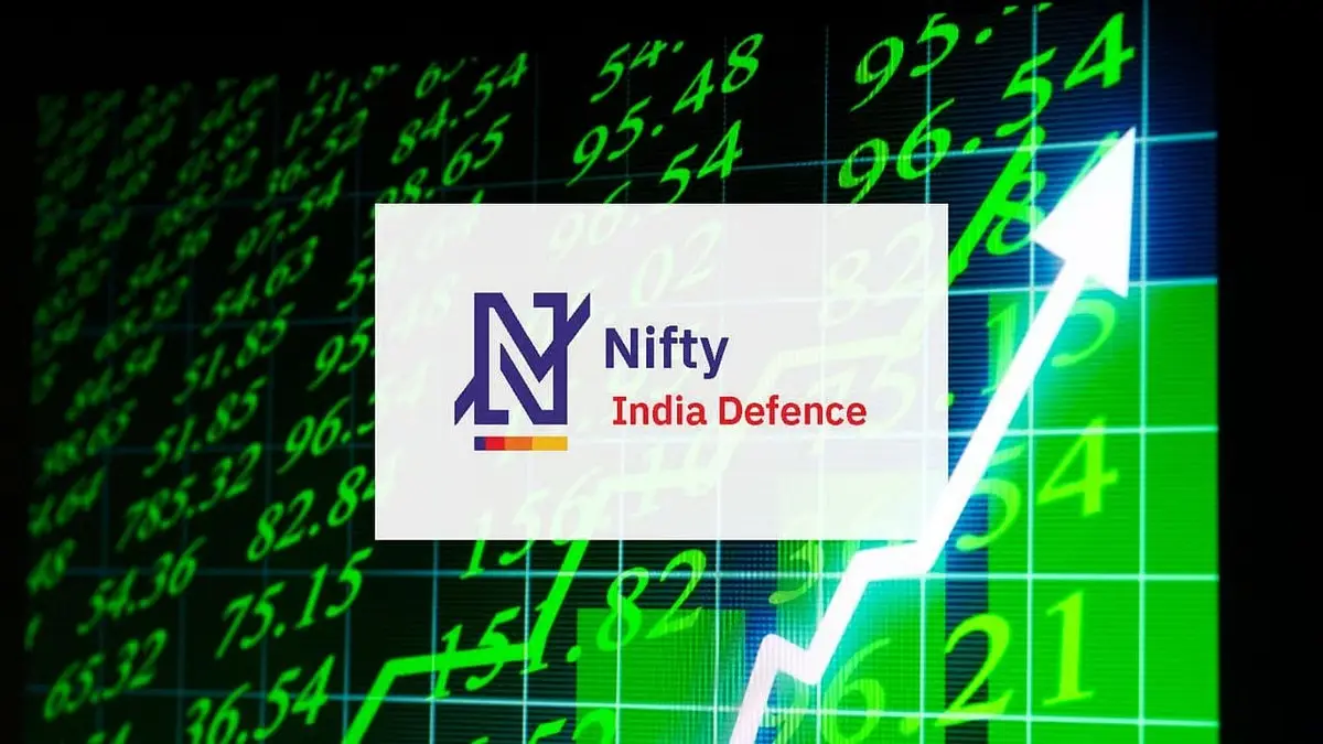 Nifty India Defence Index Rallies 3% on Record Production Data