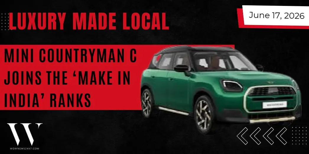 BMW Launches Local Production of MINI Countryman C in India