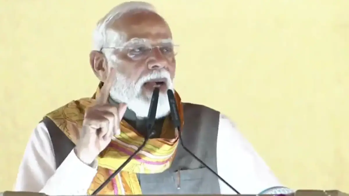 PM Modi Declares Bengal Free of Shackles and on Path to History