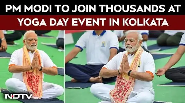 PM Modi to Lead International Yoga Day Celebrations From Kolkata
