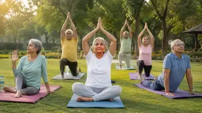 Yoga Communities Mobilize to Support India's Elderly on Yoga Day