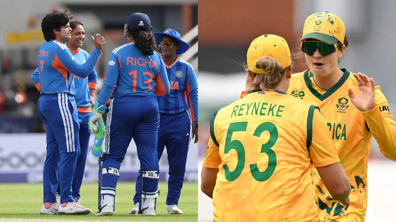 India vs South Africa Women Live Score, T20 World Cup 2026