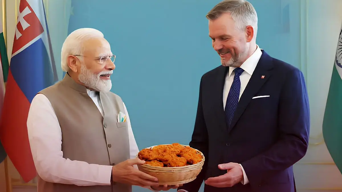 Diplomatic Dough: PM Modi Cooks Up Sweet Bihar Tie in Bratislava
