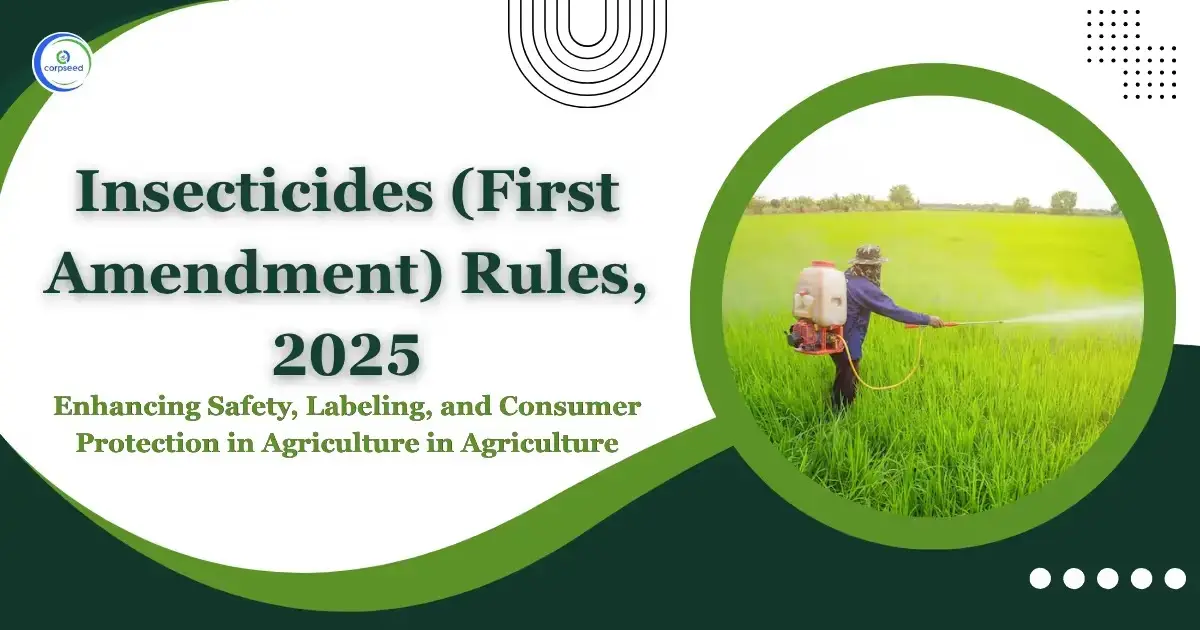 India Accelerates Digital Overhaul of Insecticide Regulation With New Compliance Framework