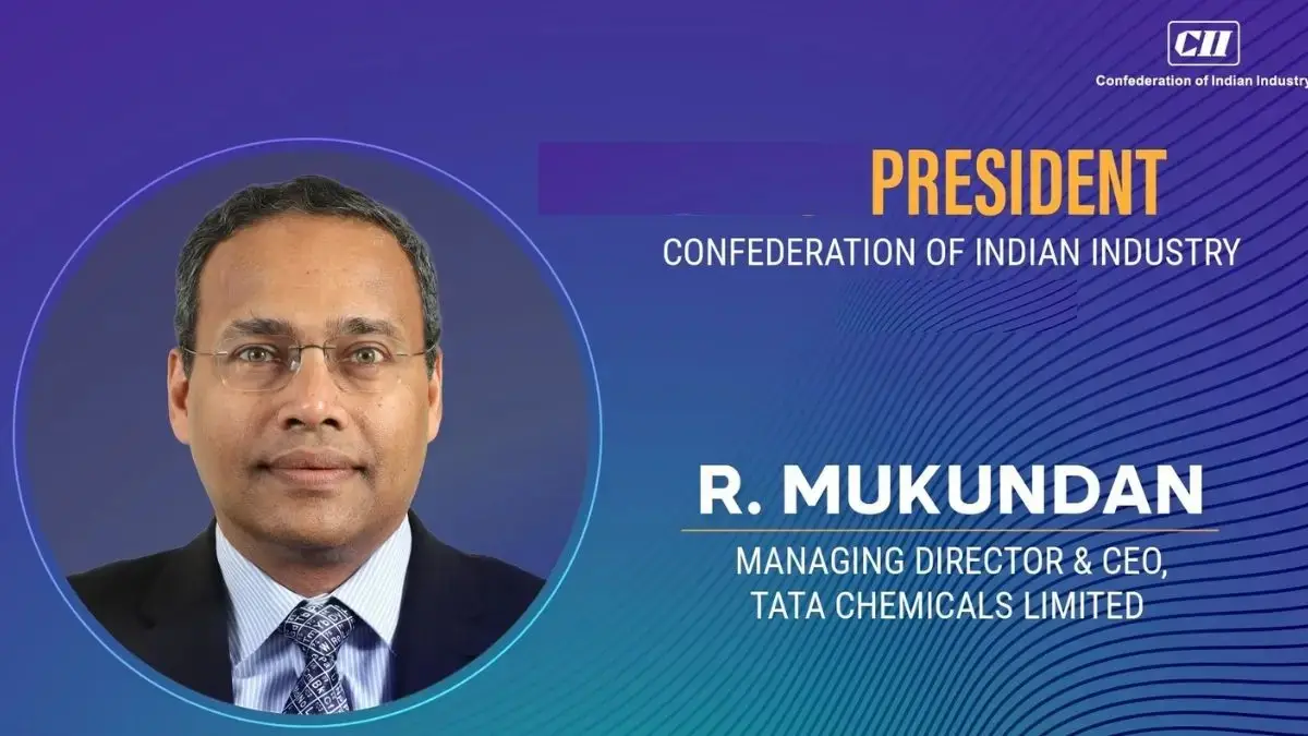 CII President R Mukundan Calls to Accelerate Reforms to Connect India