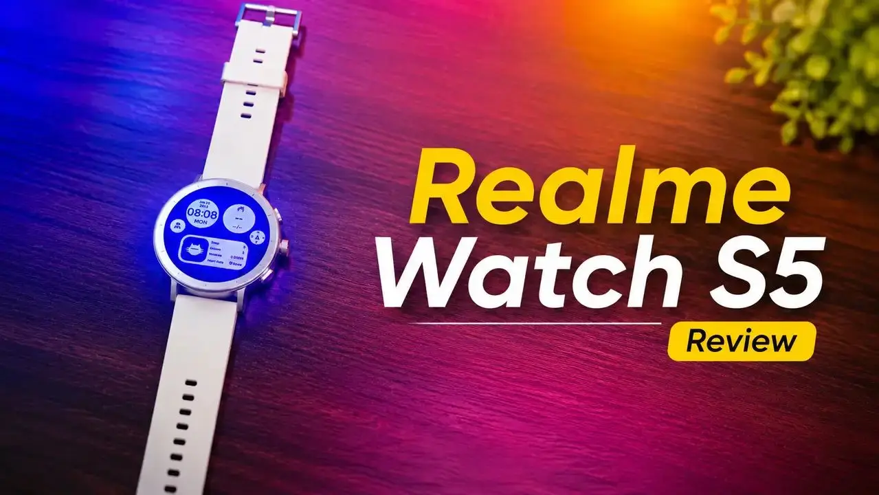 Style Over Stats: Realme Watch S5 Delivers Design Value with Variable Tracking