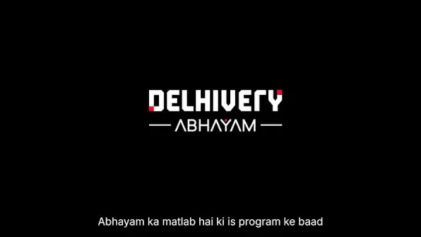 Delhivery Launches 'Abhayam' Welfare Program for Frontline Workers
