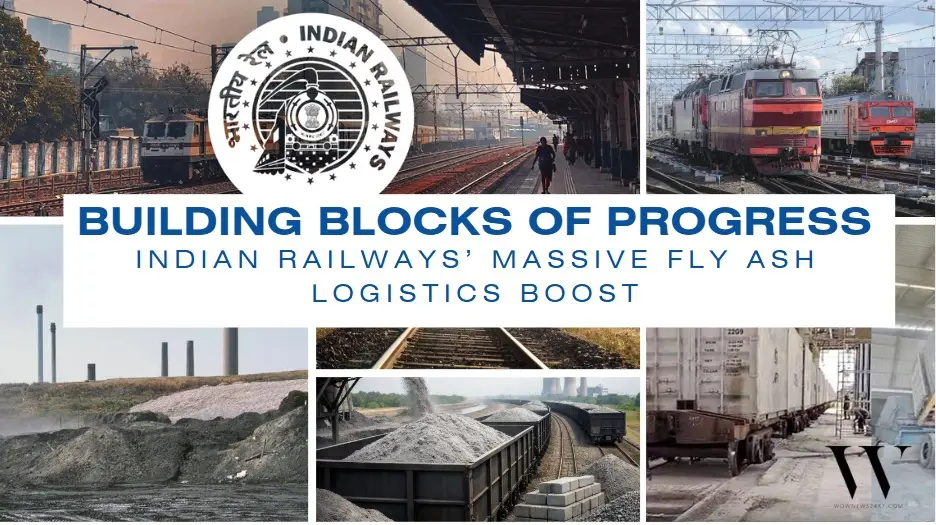Indian Railways Launches Green Initiative to Transport Fly Ash
