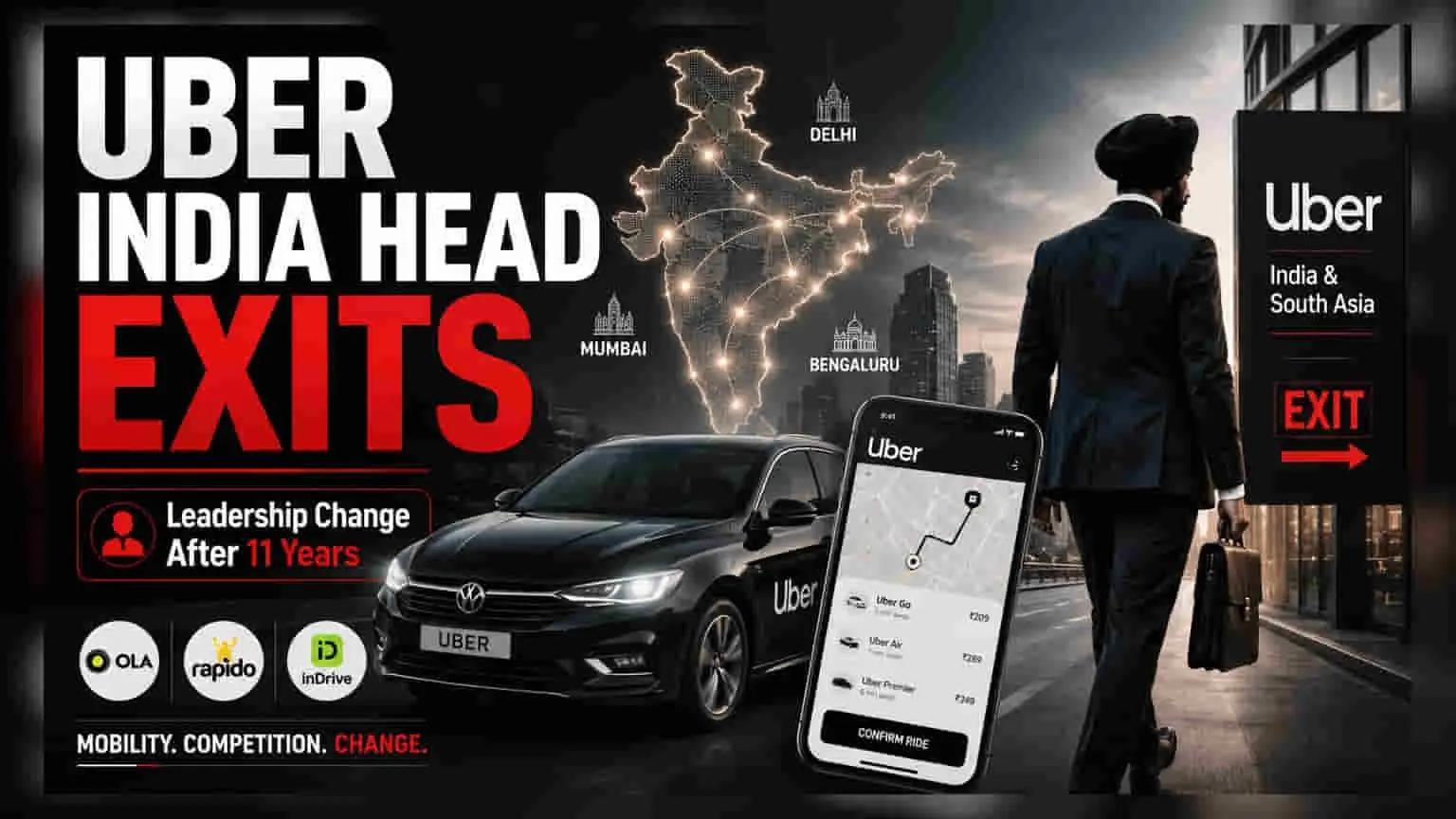 Uber India Chief Singh Departs for OpenAI Leadership Role