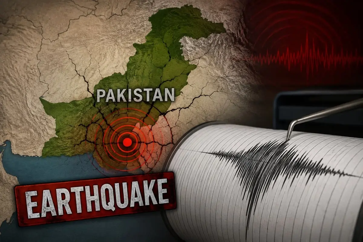 Magnitude 5.4 Earthquake Jolts Pakistan; No Immediate Damage Reported