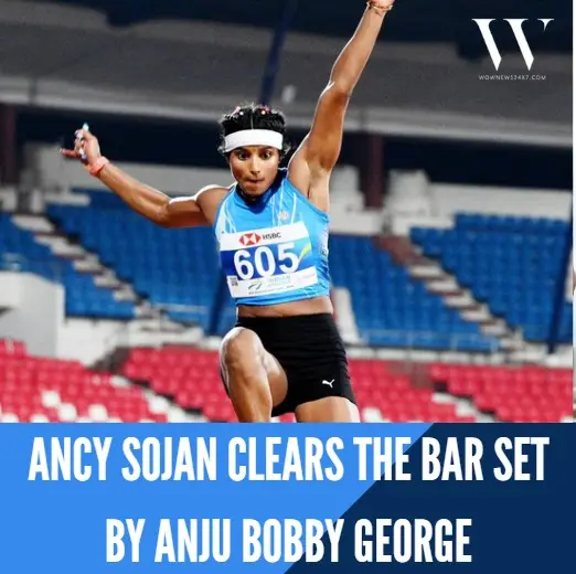 Ancy Sojan Shatters Anju Bobby George’s 22-Year-Old National Record