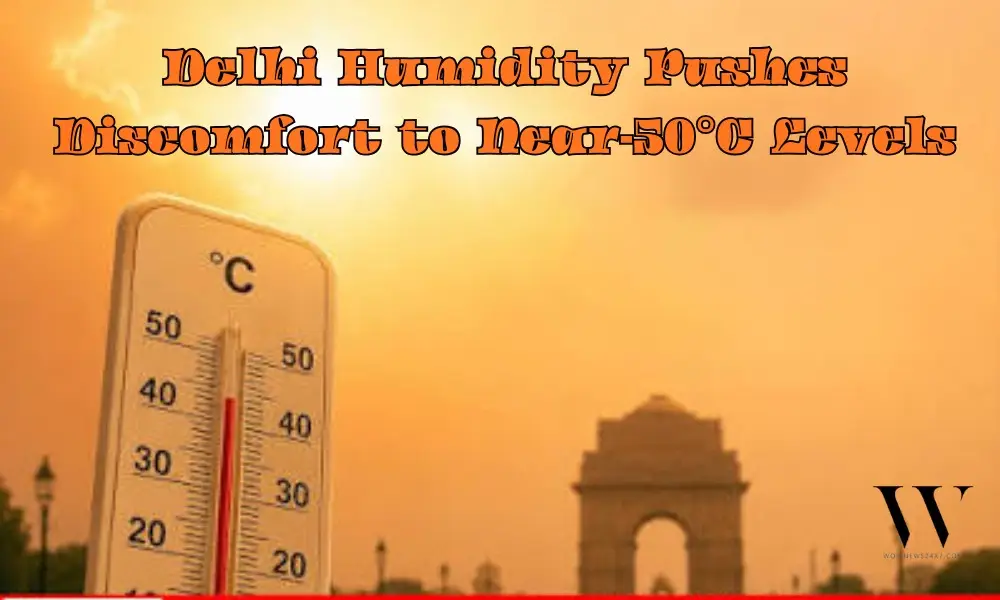 Delhi Sizzles as Feels-Like Temperature Nears 50°C