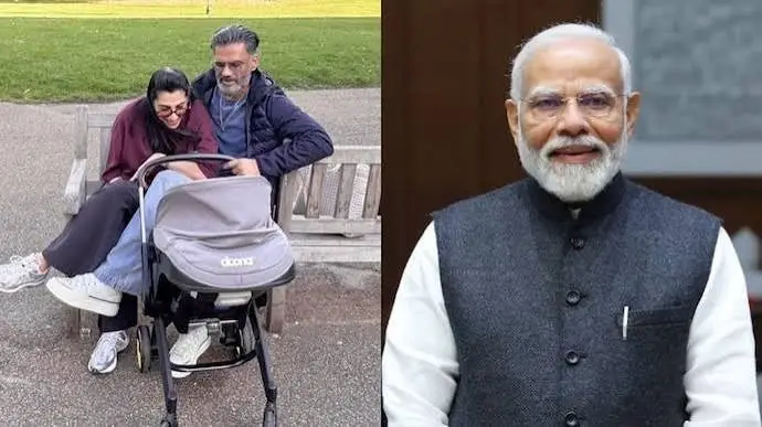 Suniel Shetty Details Granddaughter's Daily Ritual with PM Modi Photo