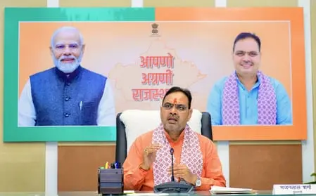 Rajasthan CM Announces Steps to Promote MSMEs, Semiconductor Manufacturing